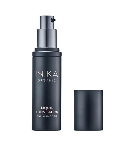 INIKA ORGANIC Liquid Foundation - wegański, mineralny podkład z kwasem hialuronowym 30 ml