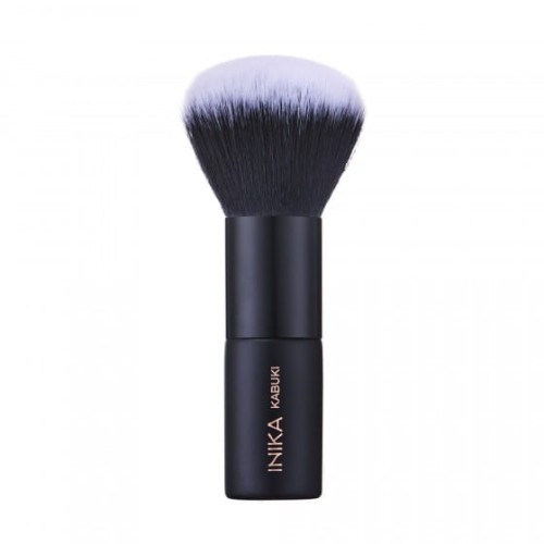 INIKA ORGANIC Kabuki Brush - wegański pędzel do pudru sypkiego i prasowanego