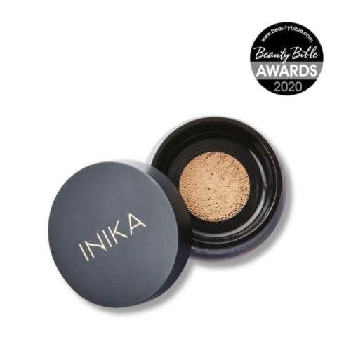 INIKA ORGANIC Loose Mineral Foundation SPF 25 UNITY - wegański, sypki puder mineralny z ochroną przeciwsłoneczną 8 g