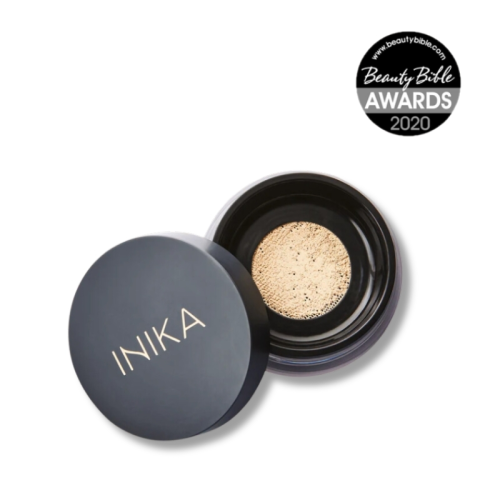 INIKA ORGANIC Loose Mineral Foundation SPF25 GRACE - wegański, sypki puder mineralny z ochroną przeciwsłoneczną 8 g