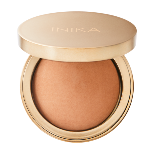 INIKA ORGANIC Baked Mineral Bronzer SUNKISSED - wegański, mineralny bronzer do twarzy 8 g