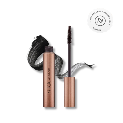 INIKA ORGANIC Long Lash Mascara BLACK - wegański, wydłużający tusz do rzęs 8ml