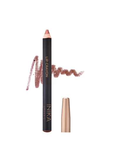INIKA ORGANIC Lip Crayon TAN NUDE - organiczna kredka do ust z odżywczymi składnikami roślinnymi i bogatym pigmentem 3g