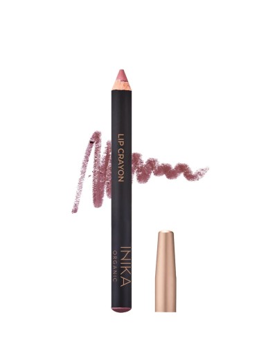 INIKA ORGANIC Lip Crayon PINK NUDE - organiczna kredka do ust z odżywczymi składnikami roślinnymi i bogatym pigmentem 3g
