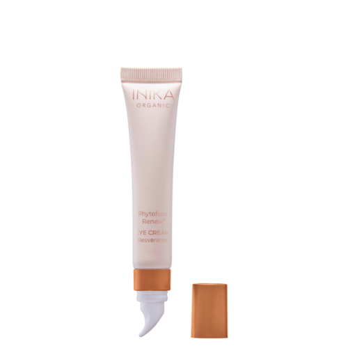 INIKA ORGANIC Phytofuse Renew Eye Cream - wegański krem pod oczy premium z resweratrolem 15ml