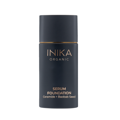 INIKA ORGANIC Serum Foundation - nawilżające wegańskie serum i podkład w jednym z ceramidami 25ml