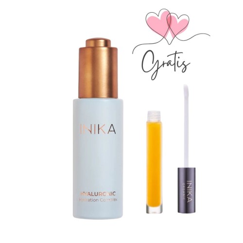 INIKA ORGANIC Hyaluronic Hydration Complex - wegańskie, głęboko nawilżające serum z kwasem hialuronowym 30 ml + GRATIS